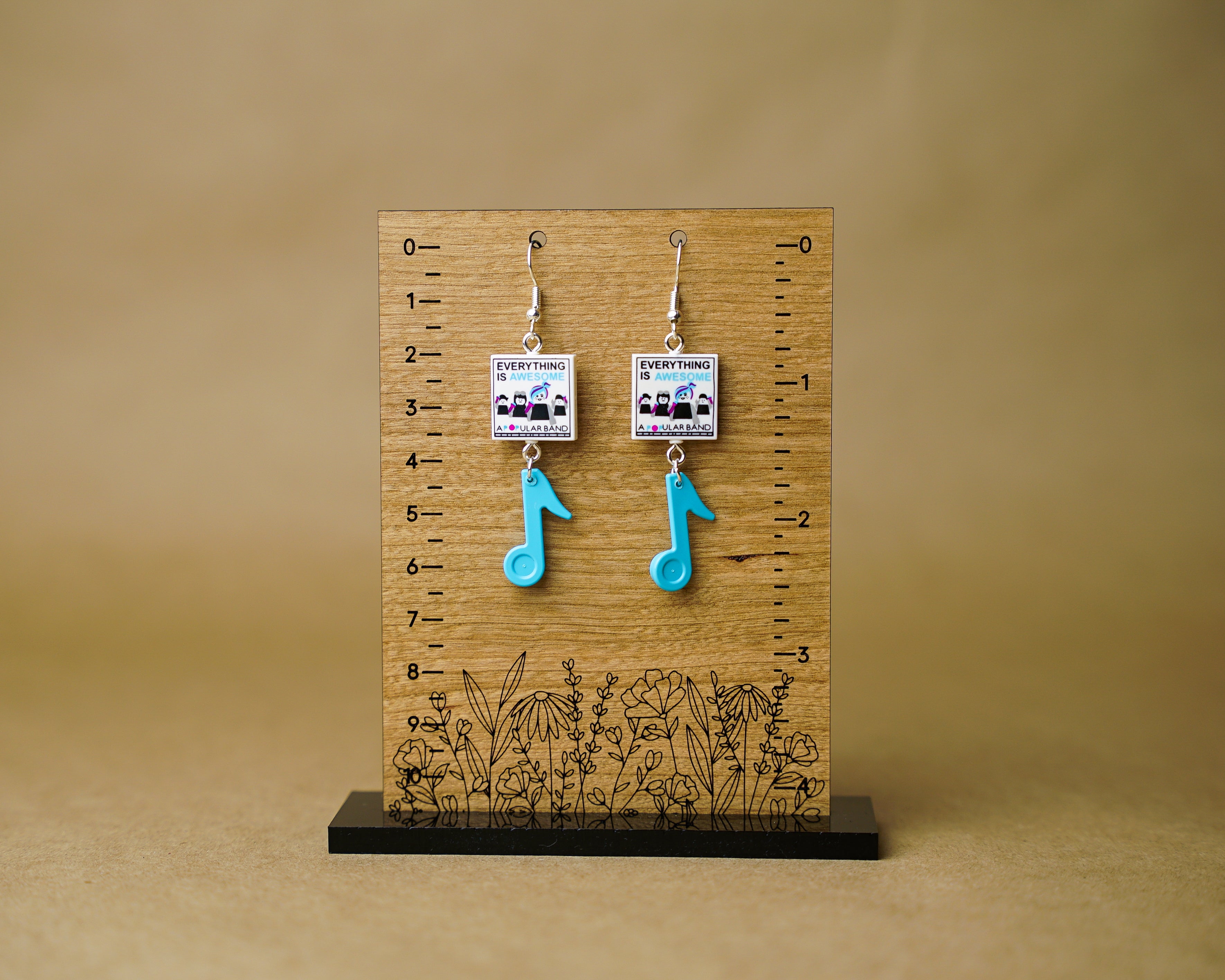 StudBee - LEGO® Awesome Song Music Earrings - StudBee